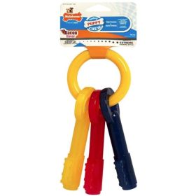 Nylabone Puppy Chew Teething Keys Chew Toy  X Small (For Dogs up to 15 lbs)