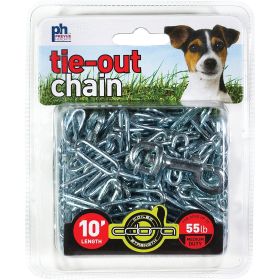 Prevue Pet Products 10 Foot Tie Out Chain Medium Duty