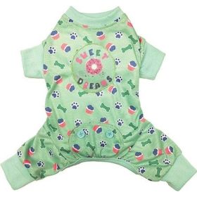 Fashion Pet Sweet Dreams Dog Pajamas Mint (Option: XSmall)