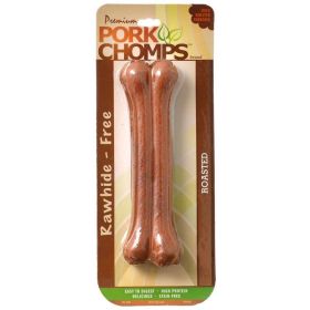 Pork Chomps Roasted Pressed Bones (Option: 7" Bone 1 Pack)