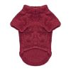 Soft Plush Pullover Burgundy